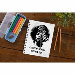 The Banyan Tee Notebooks Jimi Hendrix Notebook - Kiss The Sky