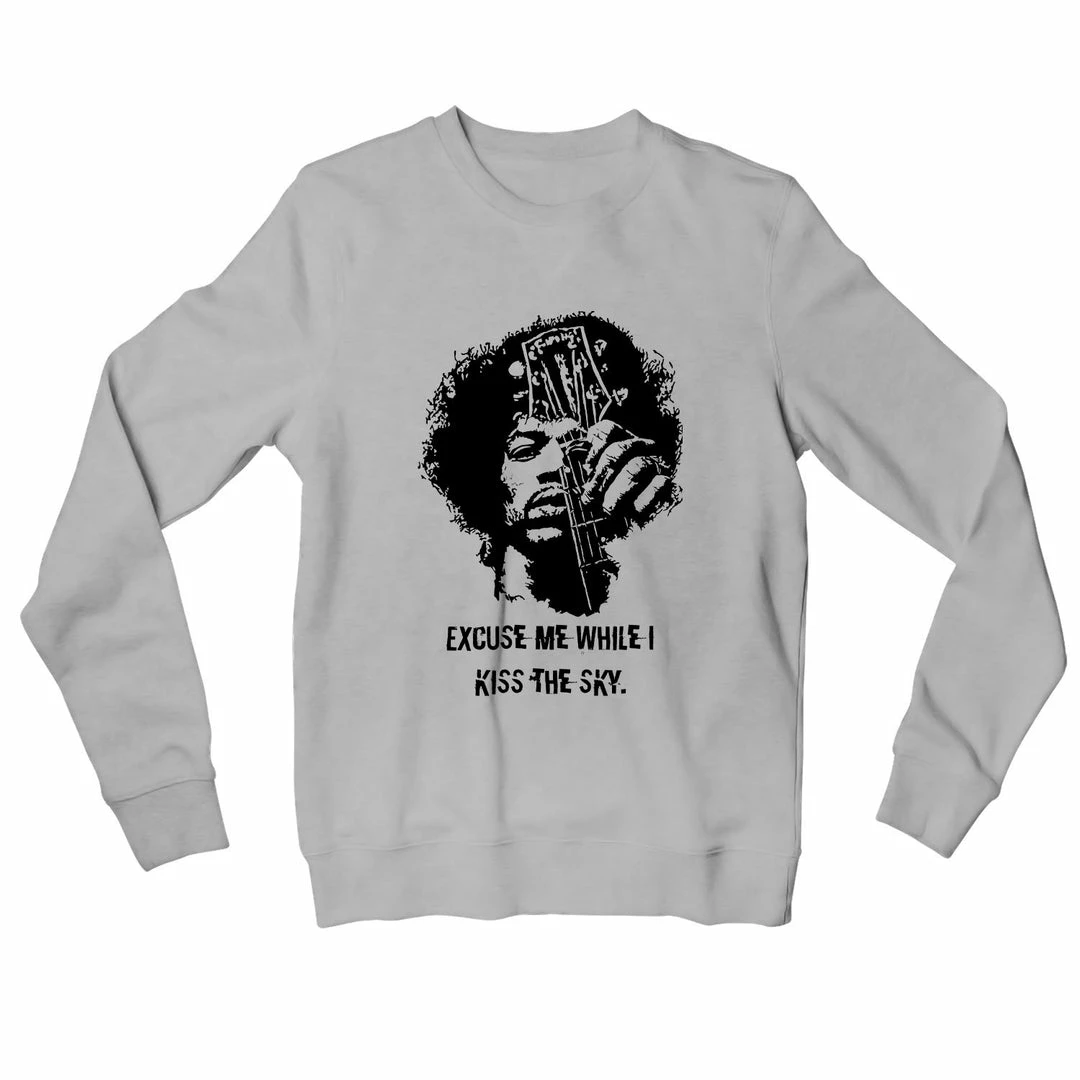 The Banyan Tee Jimi Hendrix Sweatshirt - Kiss The Sky 1 The Banyan Tee Jimi Hendrix Sweatshirt - Kiss The Sky