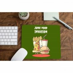 The Banyan Tee Mouse Pad - Junk Food Invasion