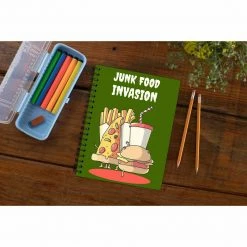 The Banyan Tee Notebook - Junk Food Invasion