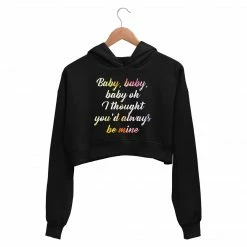 The Banyan Tee Crop Hoodies Justin Bieber Crop Hoodie - Baby