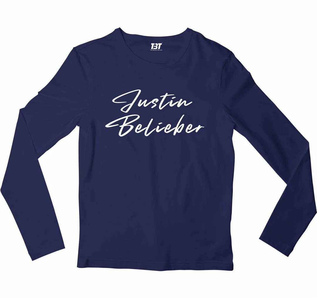 The Banyan Tee Justin Bieber Full Sleeves T-shirt - Belieber 2 The Banyan Tee Justin Bieber Full Sleeves T-shirt - Belieber