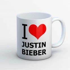 The Banyan Tee Justin Bieber Mug - I Love Justin