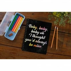 The Banyan Tee Notebooks Justin Bieber Notebook - Baby