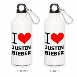 The Banyan Tee Justin Bieber Sipper - I Love Justin Sippers