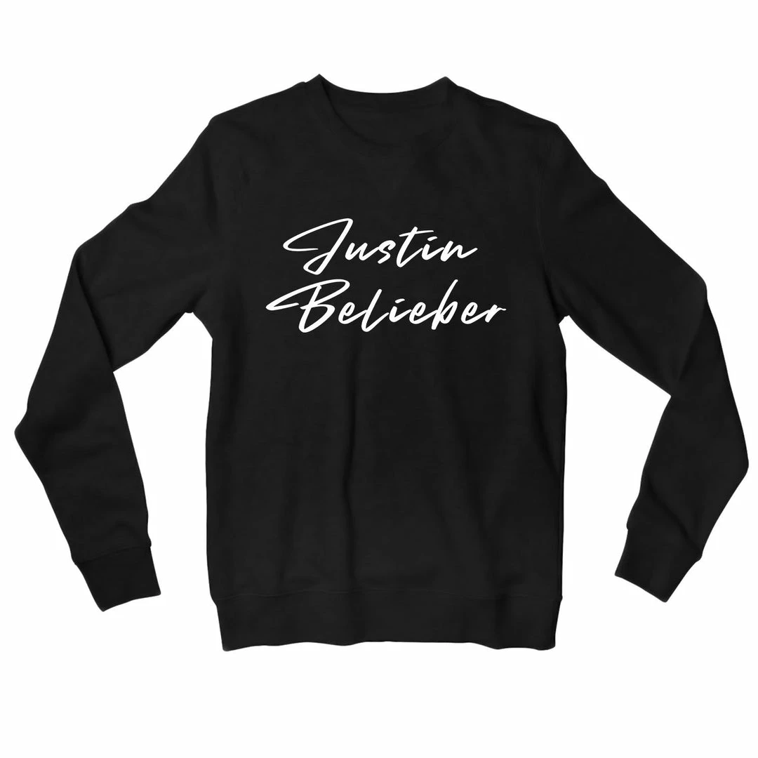 The Banyan Tee Sweatshirts Justin Bieber Sweatshirt - Belieber 1 The Banyan Tee Sweatshirts Justin Bieber Sweatshirt - Belieber
