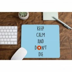 The Banyan Tee Mousepad - Keep Calm & Don't Die
