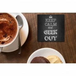 The Banyan Tee Coaster - Keep Calm And Geek Out