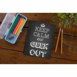 The Banyan Tee Notebook - Keep Calm And Geek Out