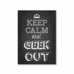 The Banyan Tee Posters Poster - Keep Calm And Geek Out