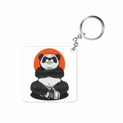 The Banyan Tee Keychain - Fighter Panda Keychains