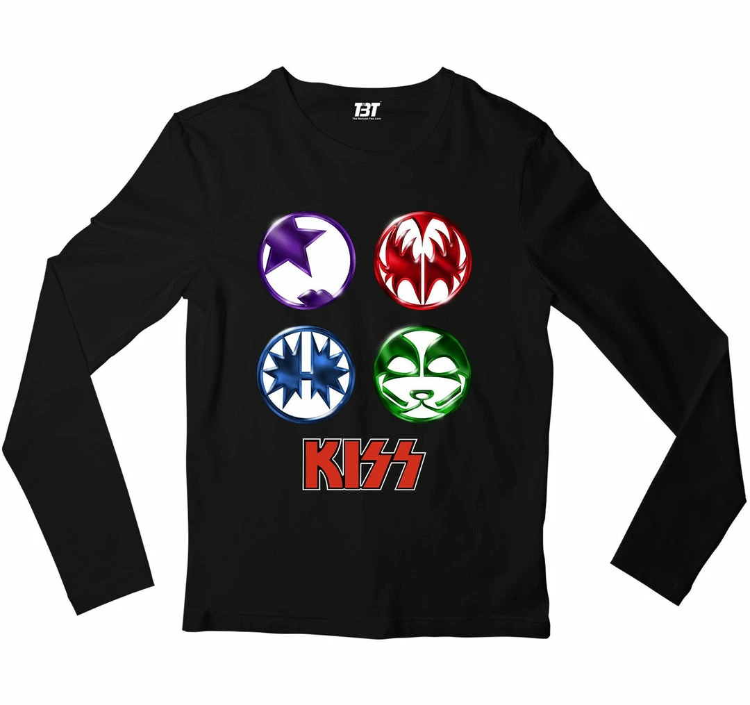 The Banyan Tee Kiss Full Sleeves T-shirt 1 The Banyan Tee Kiss Full Sleeves T-shirt