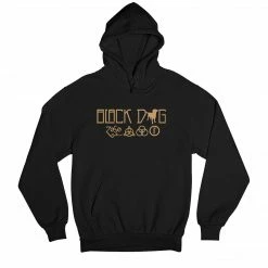 The Banyan Tee Hoodie - Black Dog