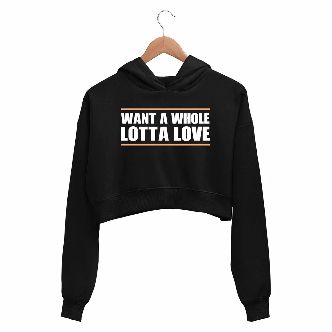 The Banyan Tee Crop Hoodies Crop Hoodie - Whole Lotta Love 1 The Banyan Tee Crop Hoodies Crop Hoodie - Whole Lotta Love