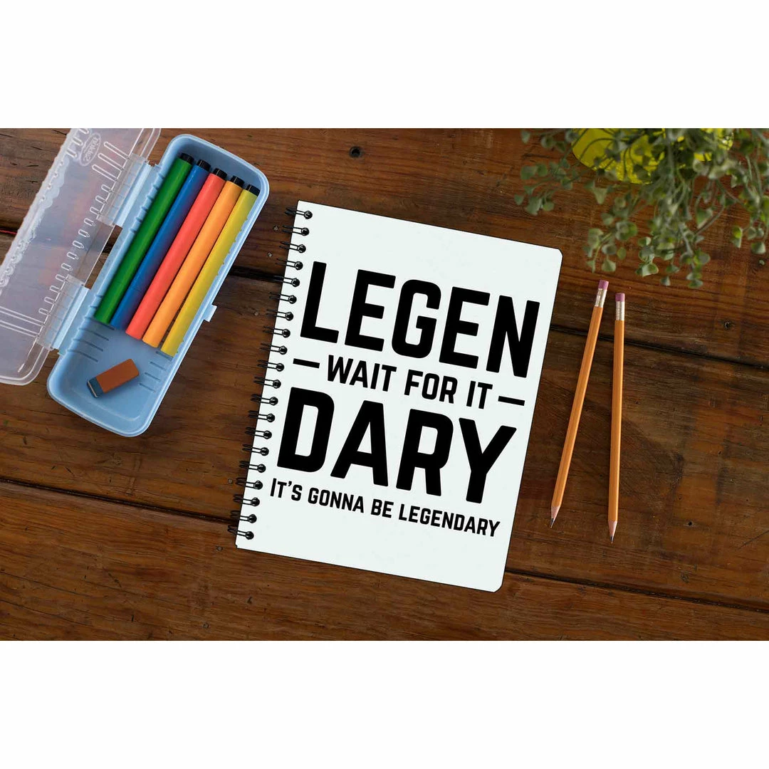 The Banyan Tee Notebooks Notebook - Legendary 1 The Banyan Tee Notebooks Notebook - Legendary