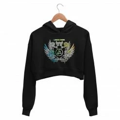 The Banyan Tee Linkin Park Crop Hoodie
