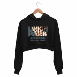 The Banyan Tee Linkin Park Crop Hoodie - Leave Out All The Rest