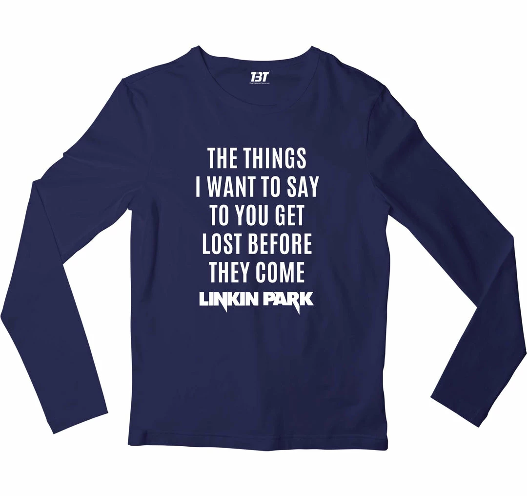 The Banyan Tee Linkin Park Full Sleeves T-shirt - In Between 2 The Banyan Tee Linkin Park Full Sleeves T-shirt - In Between