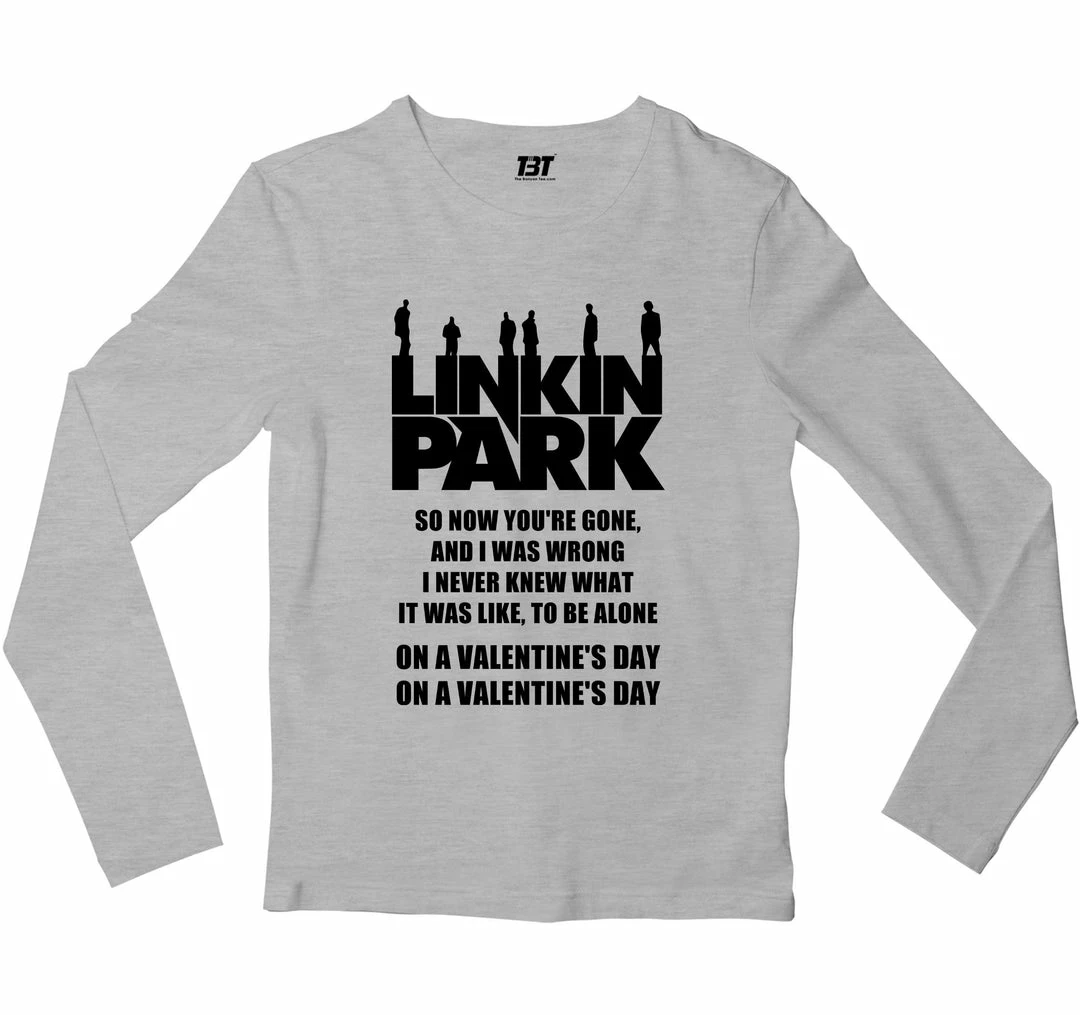 The Banyan Tee Linkin Park Full Sleeves T-shirt - Valentine's Day 1 The Banyan Tee Linkin Park Full Sleeves T-shirt - Valentine's Day