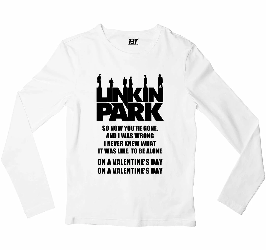 The Banyan Tee Linkin Park Full Sleeves T-shirt - Valentine's Day 2 The Banyan Tee Linkin Park Full Sleeves T-shirt - Valentine's Day