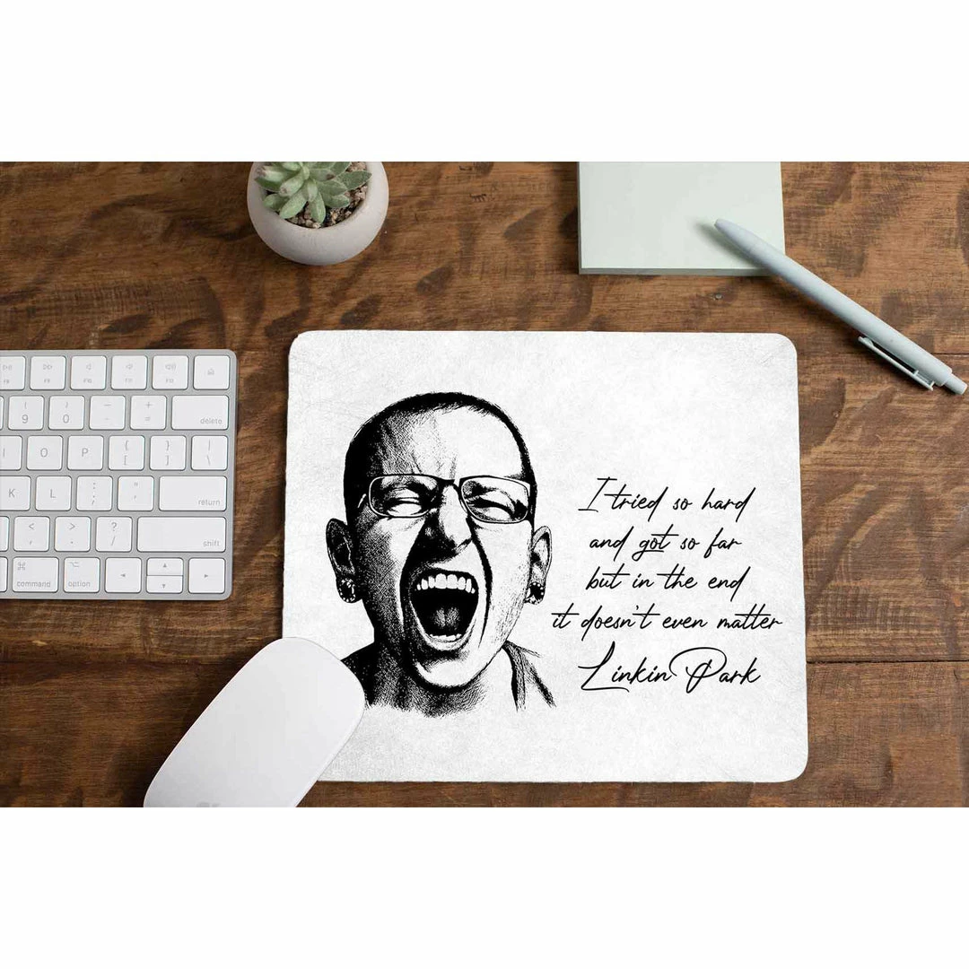 The Banyan Tee Linkin Park Mousepad - In The End Mousepads 1 The Banyan Tee Linkin Park Mousepad - In The End Mousepads