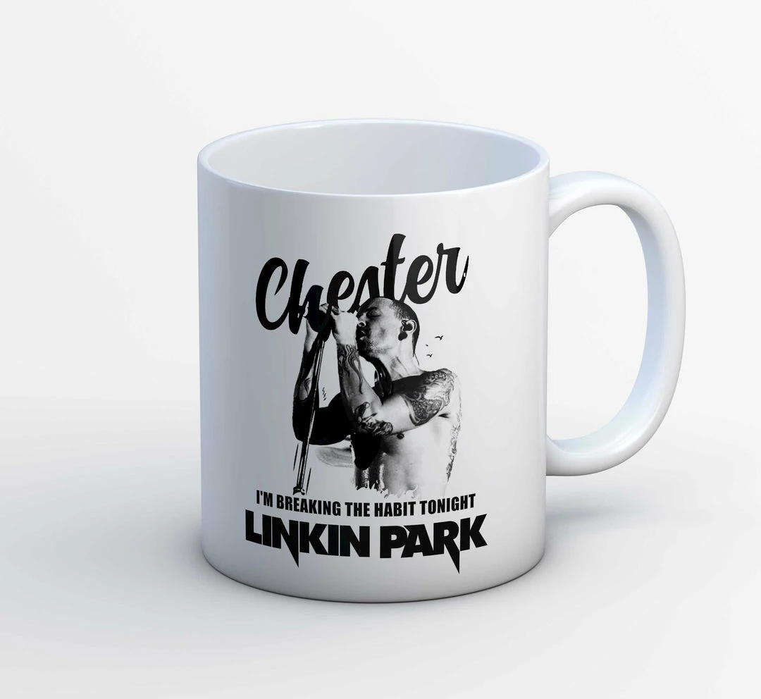 The Banyan Tee Mugs Linkin Park Mug - Breaking The Habit 1 The Banyan Tee Mugs Linkin Park Mug - Breaking The Habit
