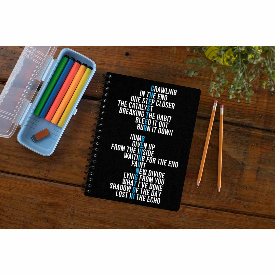 The Banyan Tee Linkin Park Notebook - Chester Bennington Notebooks 1 The Banyan Tee Linkin Park Notebook - Chester Bennington Notebooks