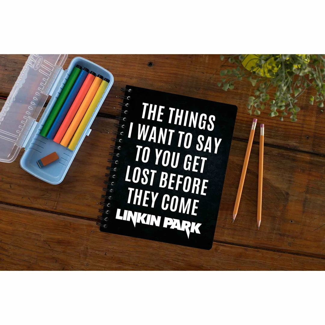 The Banyan Tee Notebooks Linkin Park Notebook - In Between 1 The Banyan Tee Notebooks Linkin Park Notebook - In Between