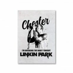The Banyan Tee Posters Linkin Park Poster - Breaking The Habit