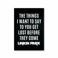 The Banyan Tee Posters Linkin Park Poster - In Between
