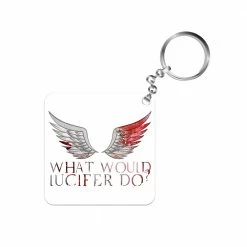 The Banyan Tee Keychains Keychain - What Would Lucifer Do?