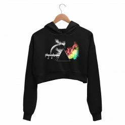 The Banyan Tee Crop Hoodie - Dark Side Of The Moon Crop Hoodies