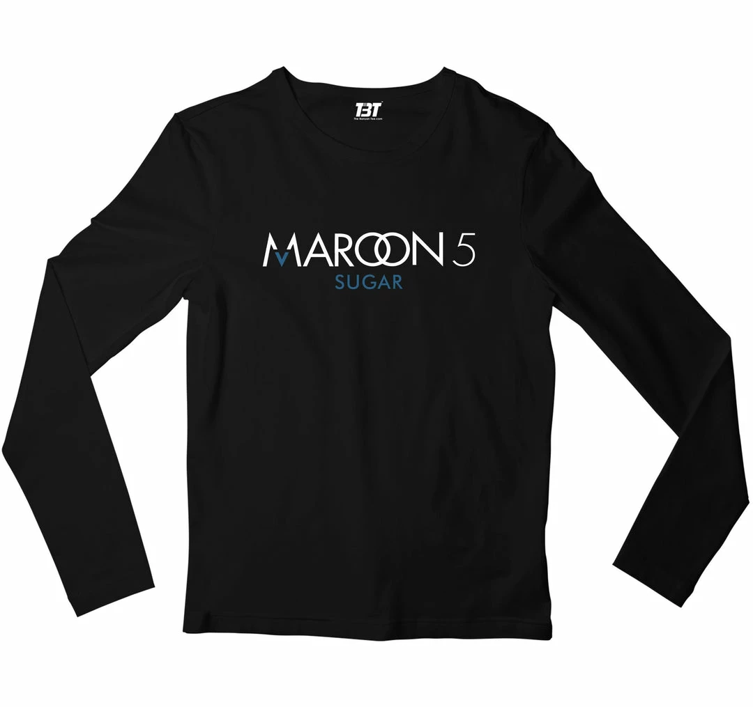 The Banyan Tee Maroon 5 Full Sleeves T-shirt - Sugar 1 The Banyan Tee Maroon 5 Full Sleeves T-shirt - Sugar