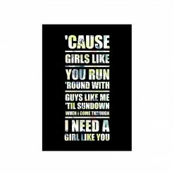 The Banyan Tee Maroon 5 Poster - Girls Like You