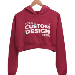 The Banyan Tee Customizable Crop Hoodie