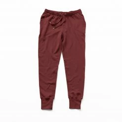The Banyan Tee Jogger - Maroon Graphic Junkies