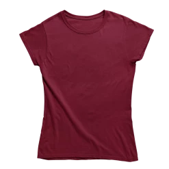 The Banyan Tee Top - Maroon Graphic Junkies
