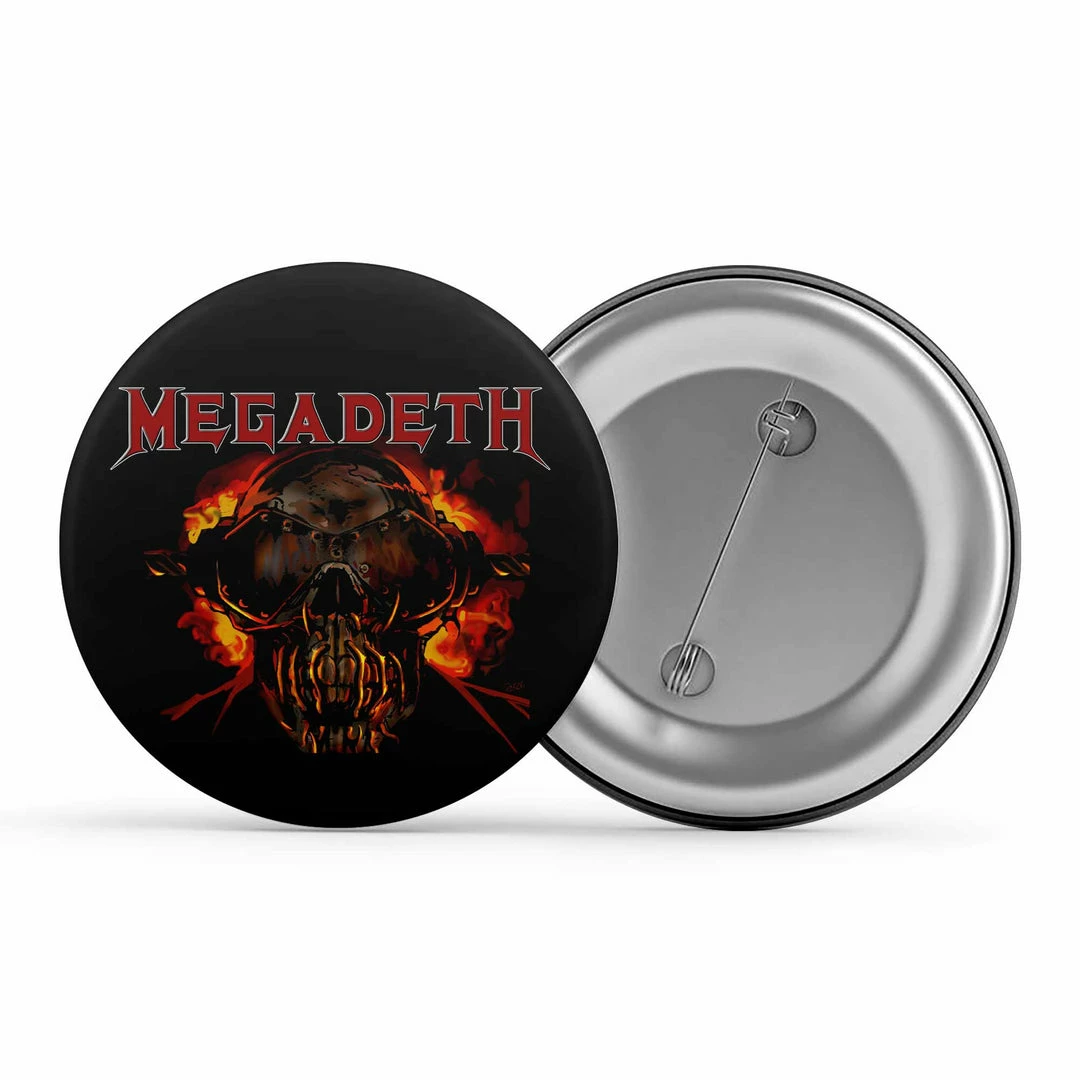 The Banyan Tee Badges Megadeth Badge 1 The Banyan Tee Badges Megadeth Badge