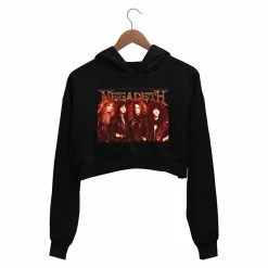 The Banyan Tee Crop Hoodies Megadeth Crop Hoodie