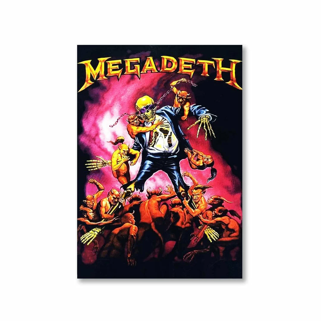 The Banyan Tee Megadeth Poster Posters 1 The Banyan Tee Megadeth Poster Posters