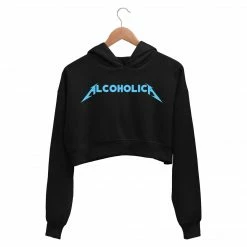The Banyan Tee Crop Hoodie - Alcoholica Crop Hoodies