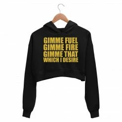 The Banyan Tee Crop Hoodie - Fuel