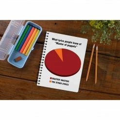 The Banyan Tee Notebook - Master Of Puppets Notebooks