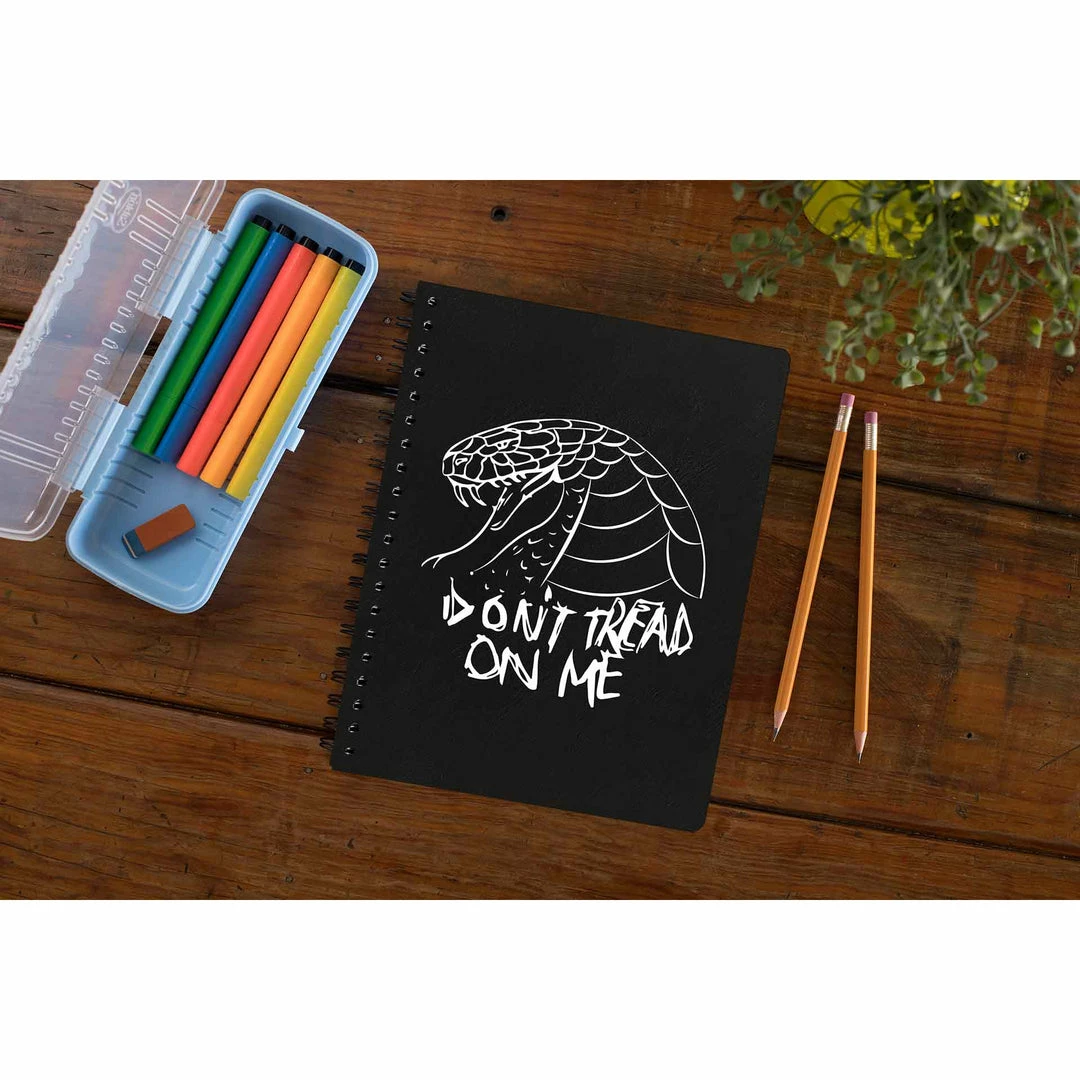 The Banyan Tee Notebook - Don't Tread On Me 1 The Banyan Tee Notebook - Don't Tread On Me
