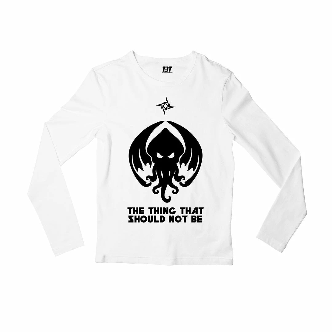 The Banyan Tee Full Sleeves T-shirt - The Thing That Should Not Be 1 The Banyan Tee Full Sleeves T-shirt - The Thing That Should Not Be