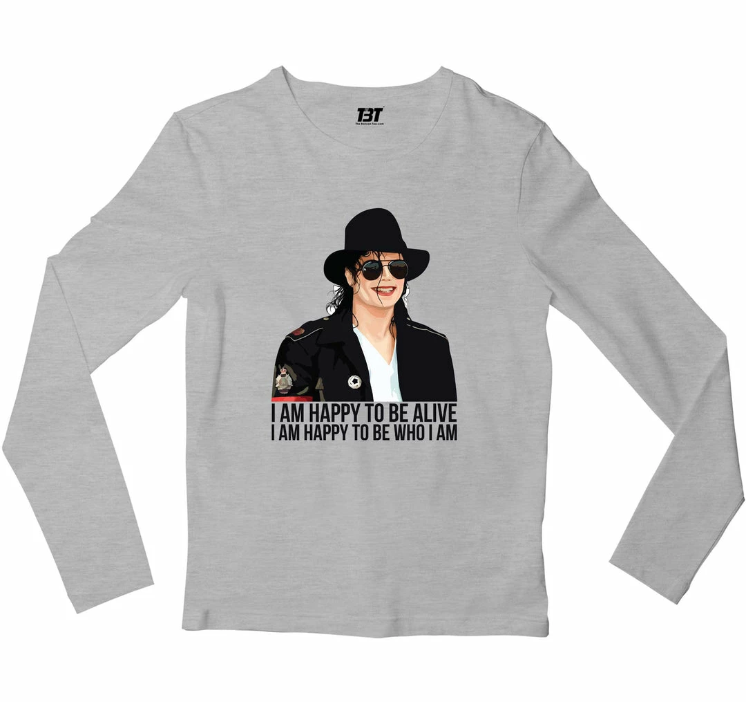 The Banyan Tee Michael Jackson Full Sleeves T-shirt 1 The Banyan Tee Michael Jackson Full Sleeves T-shirt