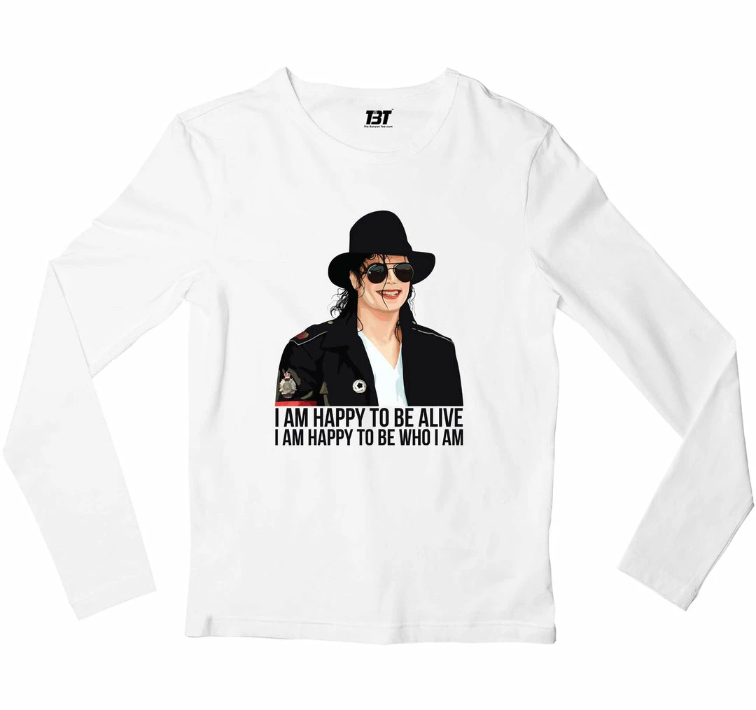 The Banyan Tee Michael Jackson Full Sleeves T-shirt 2 The Banyan Tee Michael Jackson Full Sleeves T-shirt