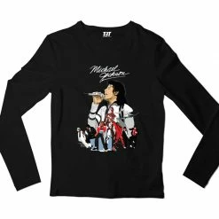 The Banyan Tee Michael Jackson Full Sleeves T-shirt