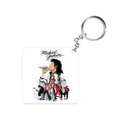 The Banyan Tee Keychains Michael Jackson Keychain