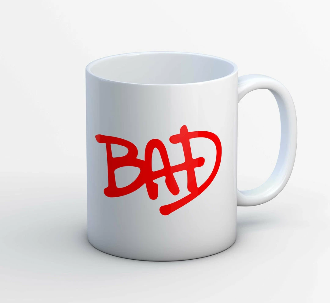 The Banyan Tee Mugs Michael Jackson Mug - Bad 1 The Banyan Tee Mugs Michael Jackson Mug - Bad